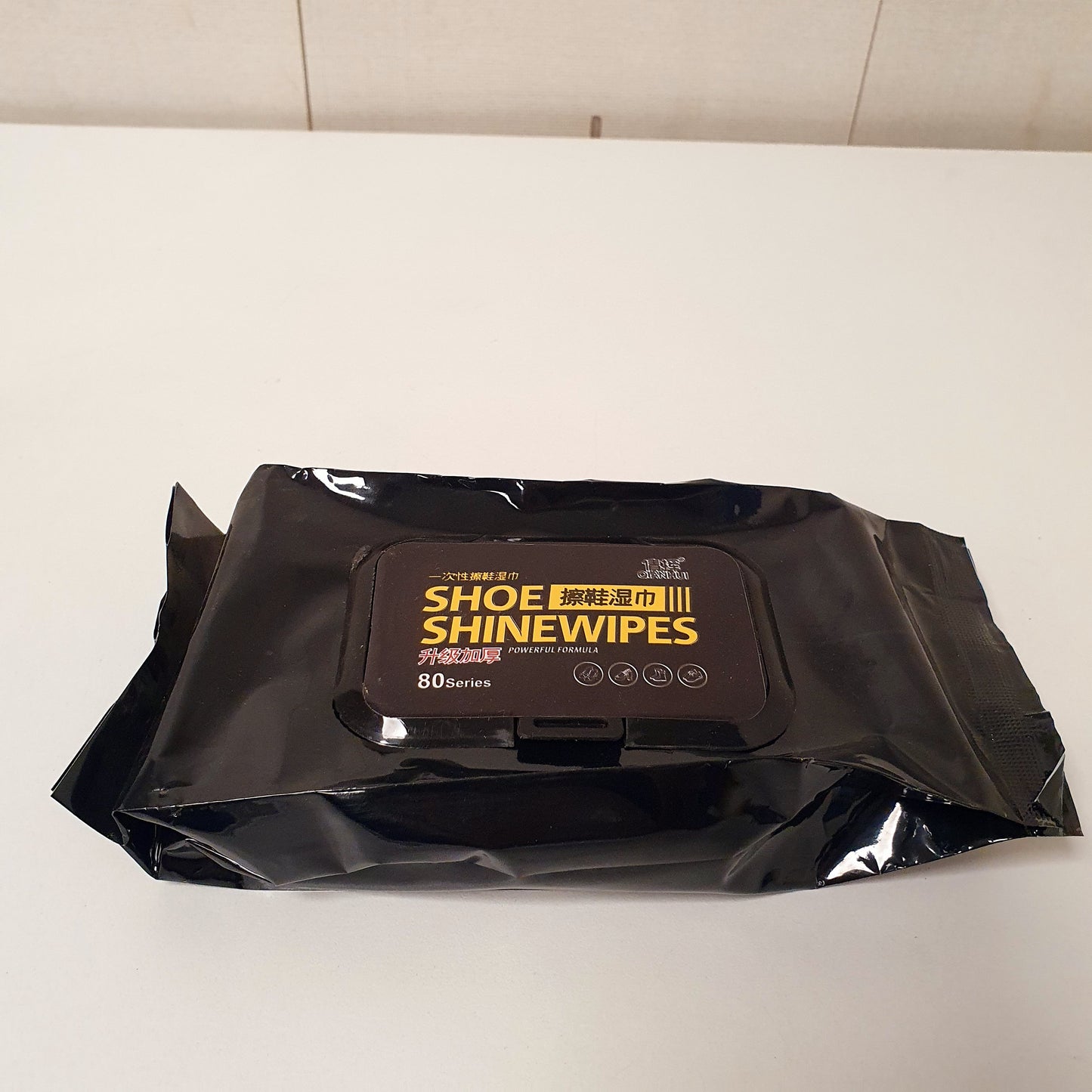 Quick Shoe Cleaner Wipes Pack of 80 Extra Thick Shine Wipes