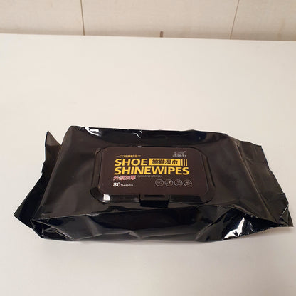 Quick Shoe Cleaner Wipes Pack of 80 Extra Thick Shine Wipes