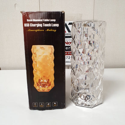 Usb Charging Touch Lamp Crystal Look, 121150