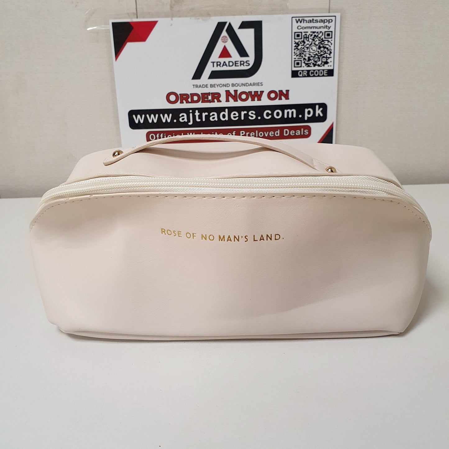 Rose of No Man's Land Makeup & Cosmetic Travel Bag