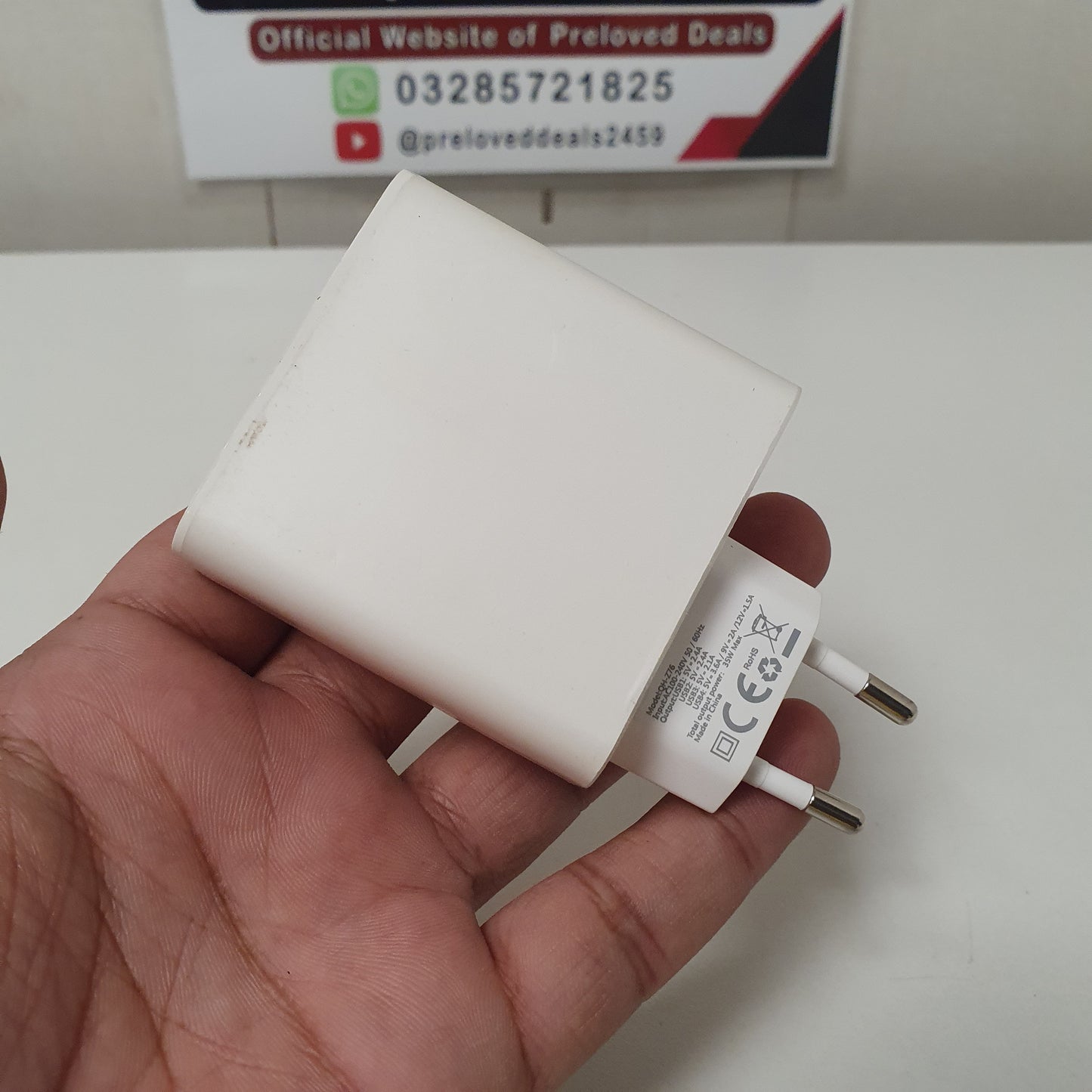35W 4-Port USB Fast Wall Charger Adapter CH-Z76