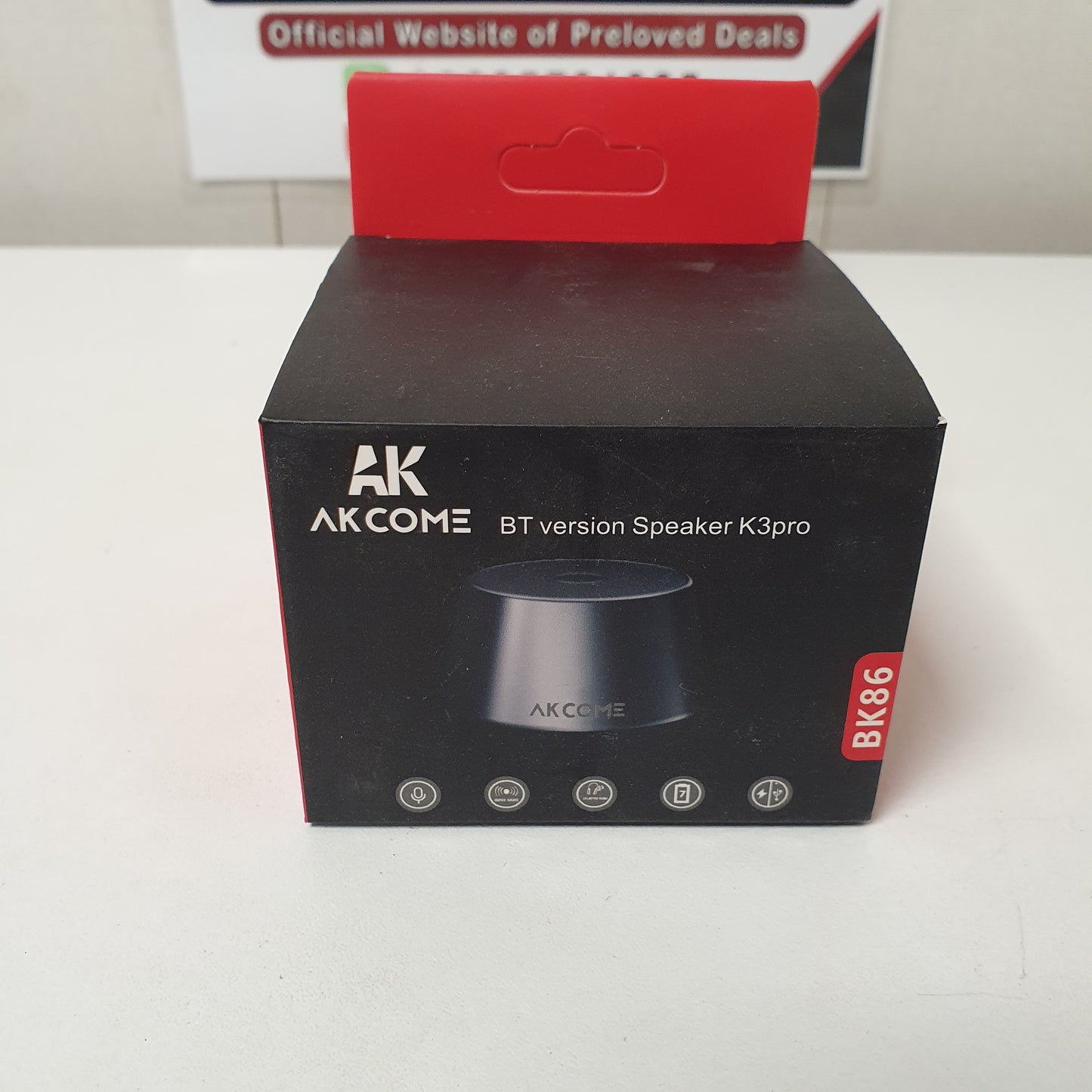 AKCOME K3pro Portable Bluetooth Speaker BK86