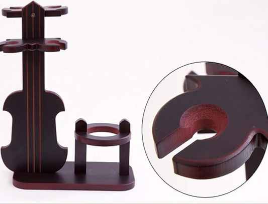 Decoration Violin Bottle Glass Stand