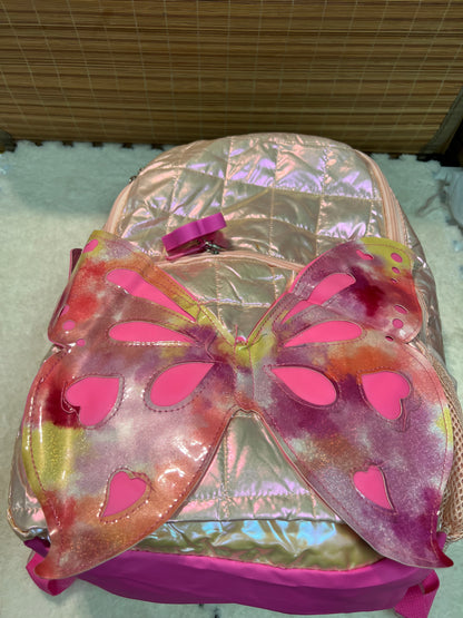 Girls Butterfly Style Backpack Bag