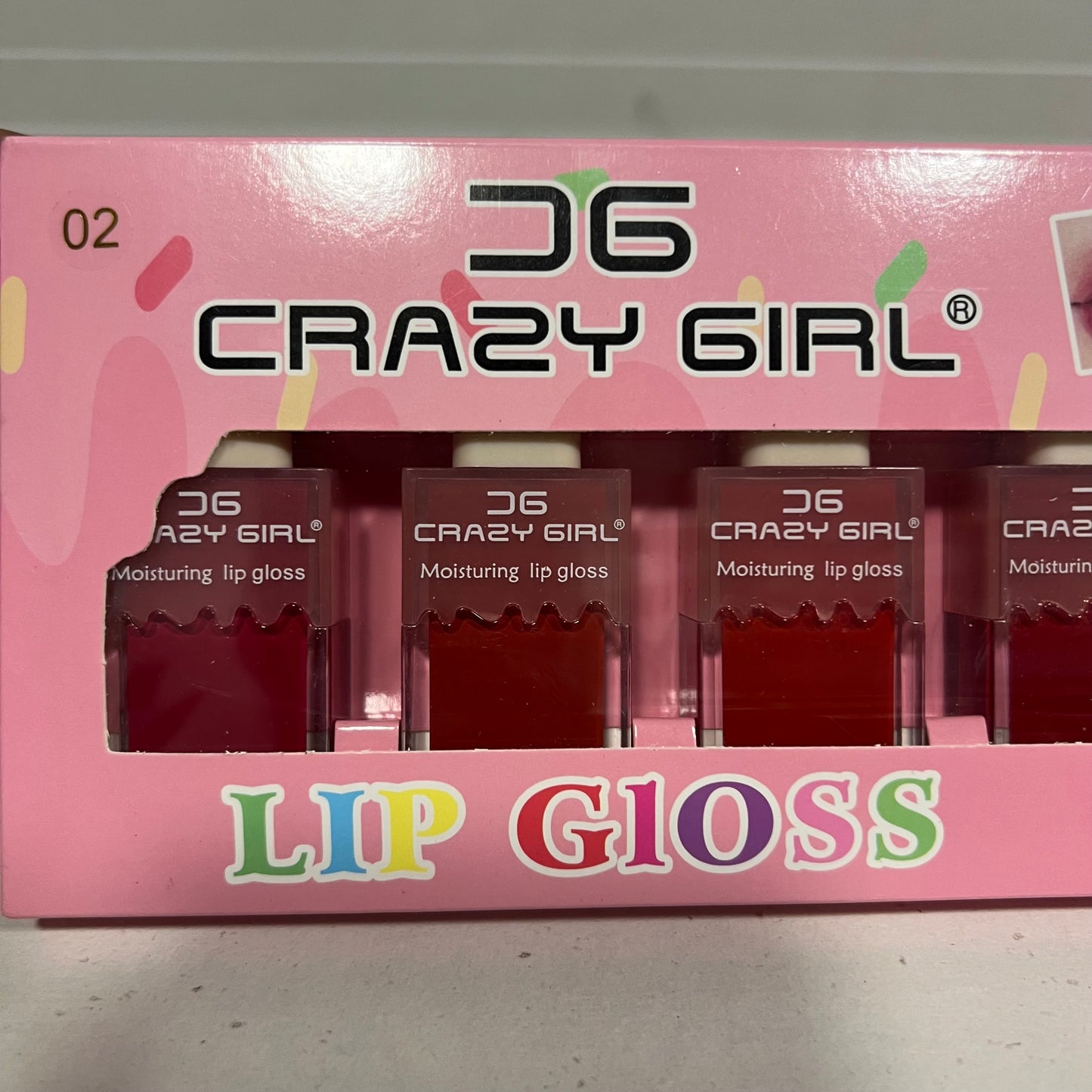 Crazy Girl 6 color Lip Gloss