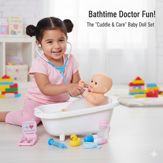 Doll Doctor Set with Feeder 61170
