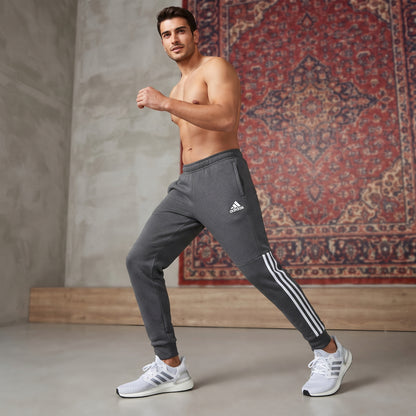 Adidas Charcoal Grey Logo Trouser only , 233