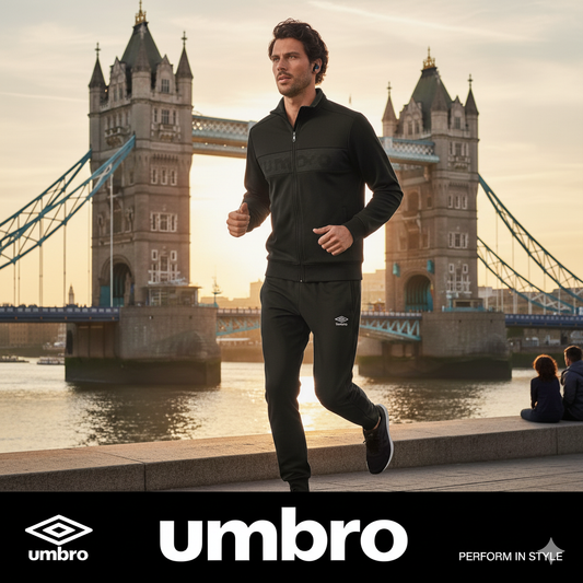 Umbro Sports Wear Track Suit Black 5122256