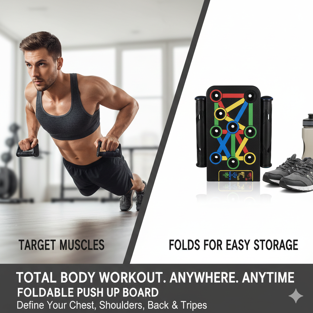 Foldable Pushup Board 61580