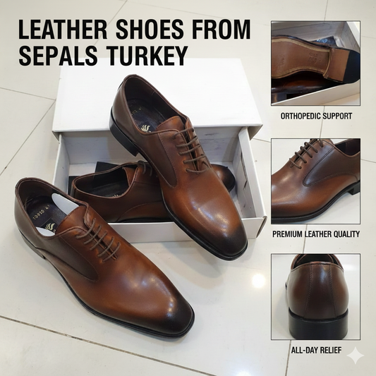Sepals Turkish Leather Hand Made Shoes ART006