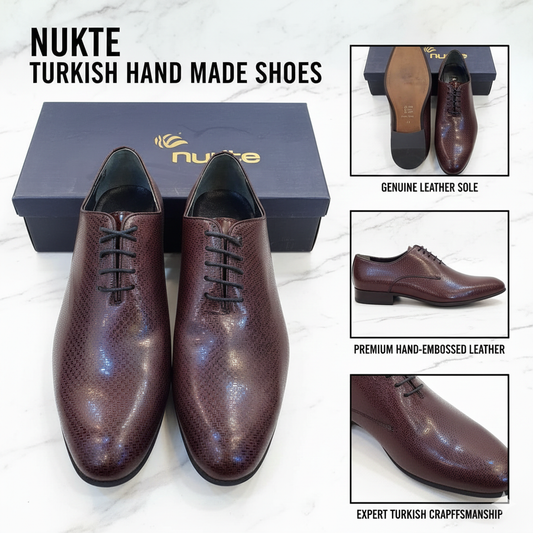 Nukte Turkish Hand Made Leather Shoes ART0010