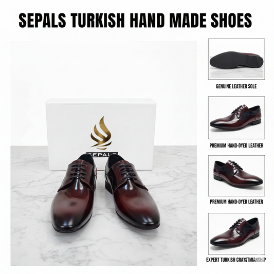 Turkish Hand Made Sepals Leather Shoes ART002