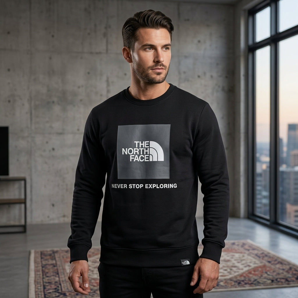 Black Warm North Face Shirt, 466