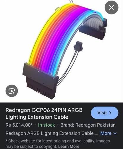 Rgb gmaing pc light