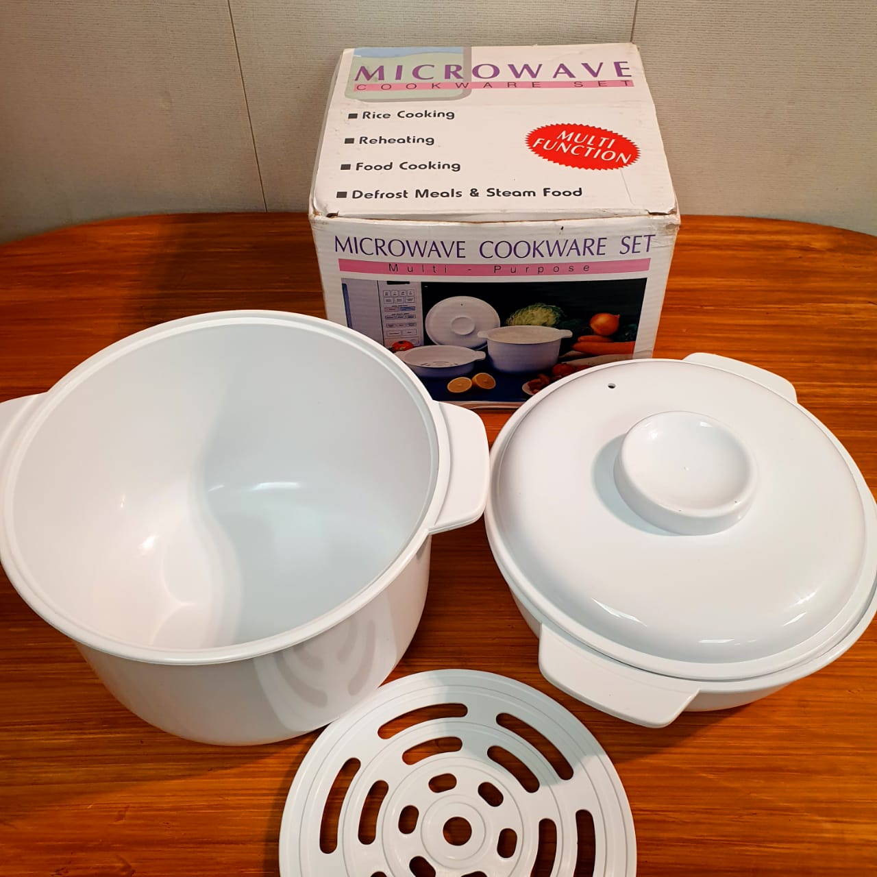 Microwave Cookware Set Plastic