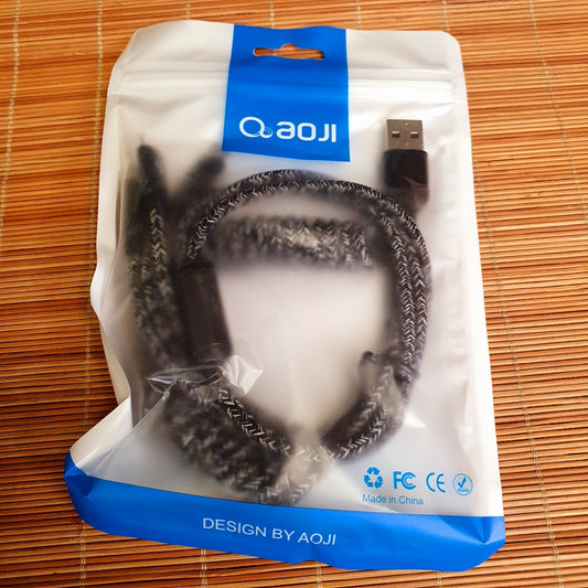 Aoji 3 in 1 Stretchable Charging Cable