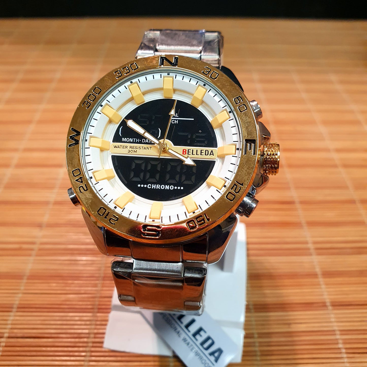 Belleda Mens Watch Water Proof