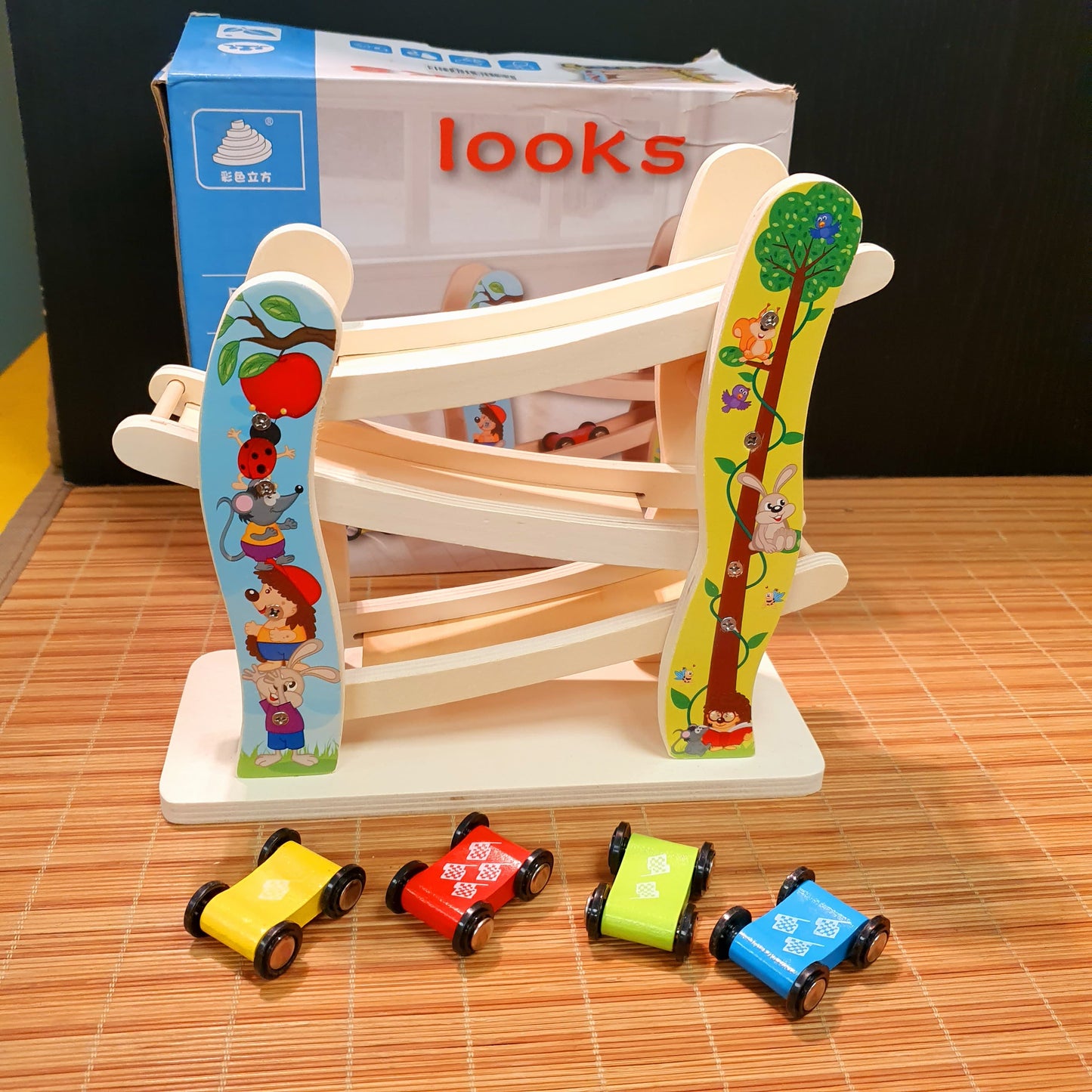 Wooden Car Game