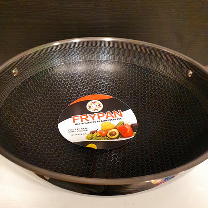 Honeycomb Pattern Non Stick Pan