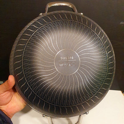 Honeycomb Pattern Non Stick Pan