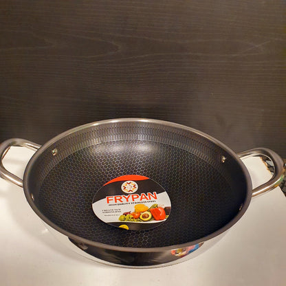 Honeycomb Pattern Non Stick Pan