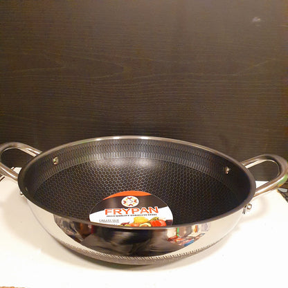 Honeycomb Pattern Non Stick Pan