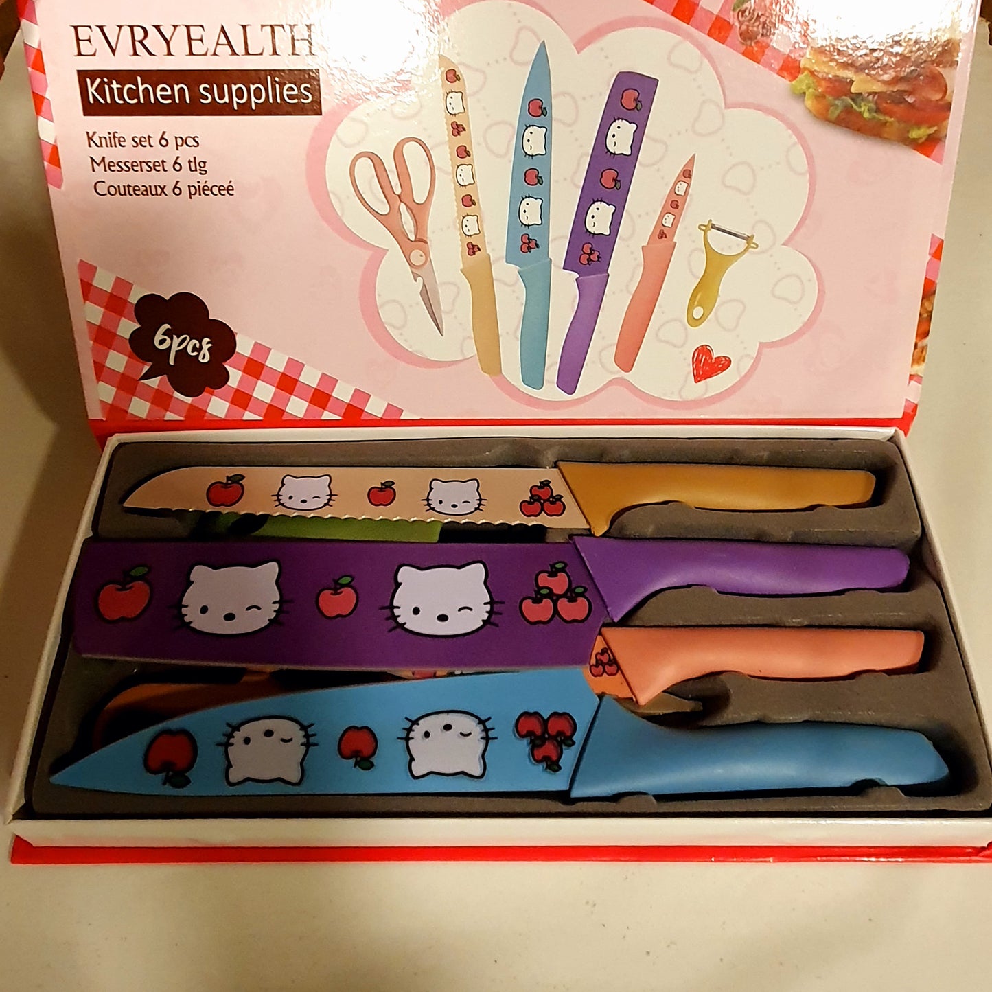 Evryealth Kitchen Supplies 6 pcs set