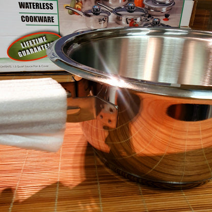 Compact Stainless Steel Pan 2177