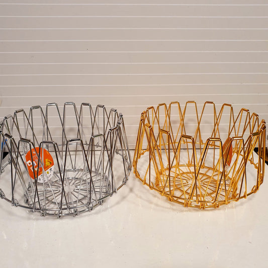 Multi Style Basket Golden and Black 21400