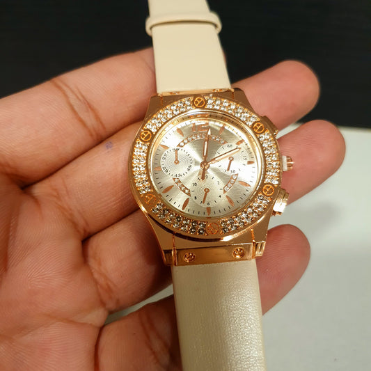 White Gold Watch