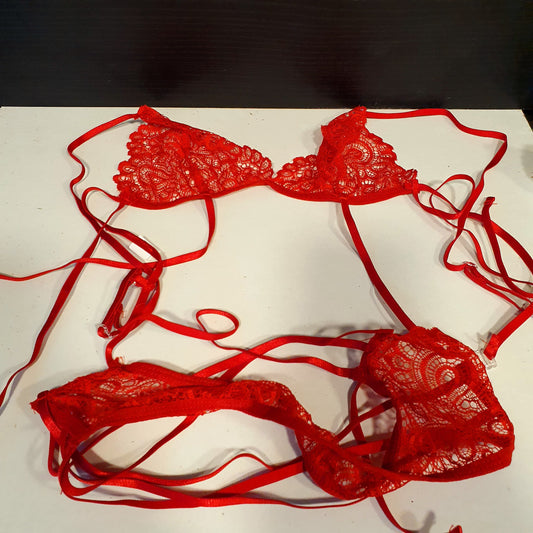 Lingerie Set Red