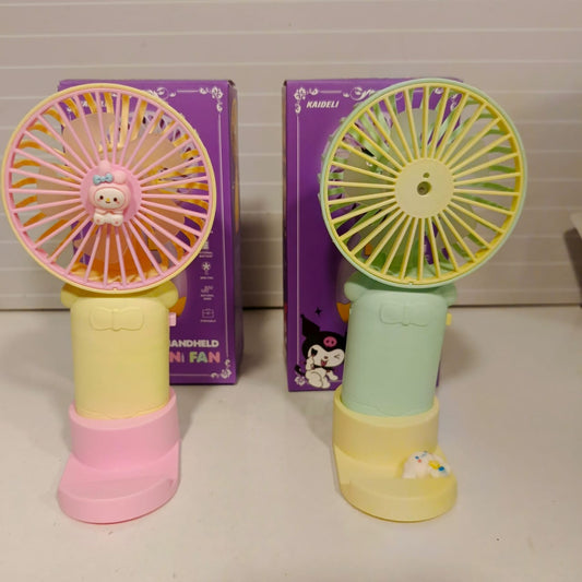 Hand Fan Rechargable Multi Color,