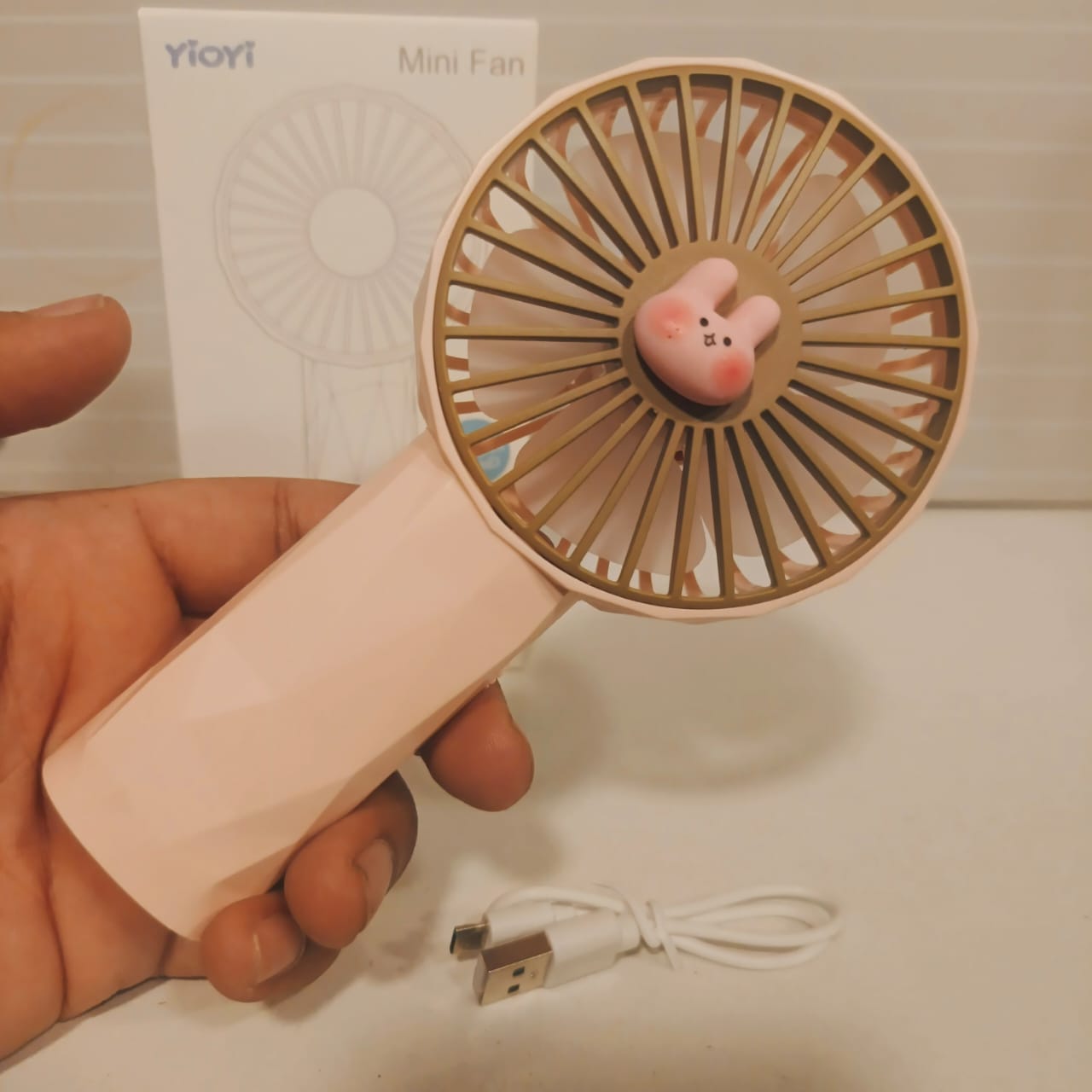 Hand Held Fan Elephaant and Bear Style 22150