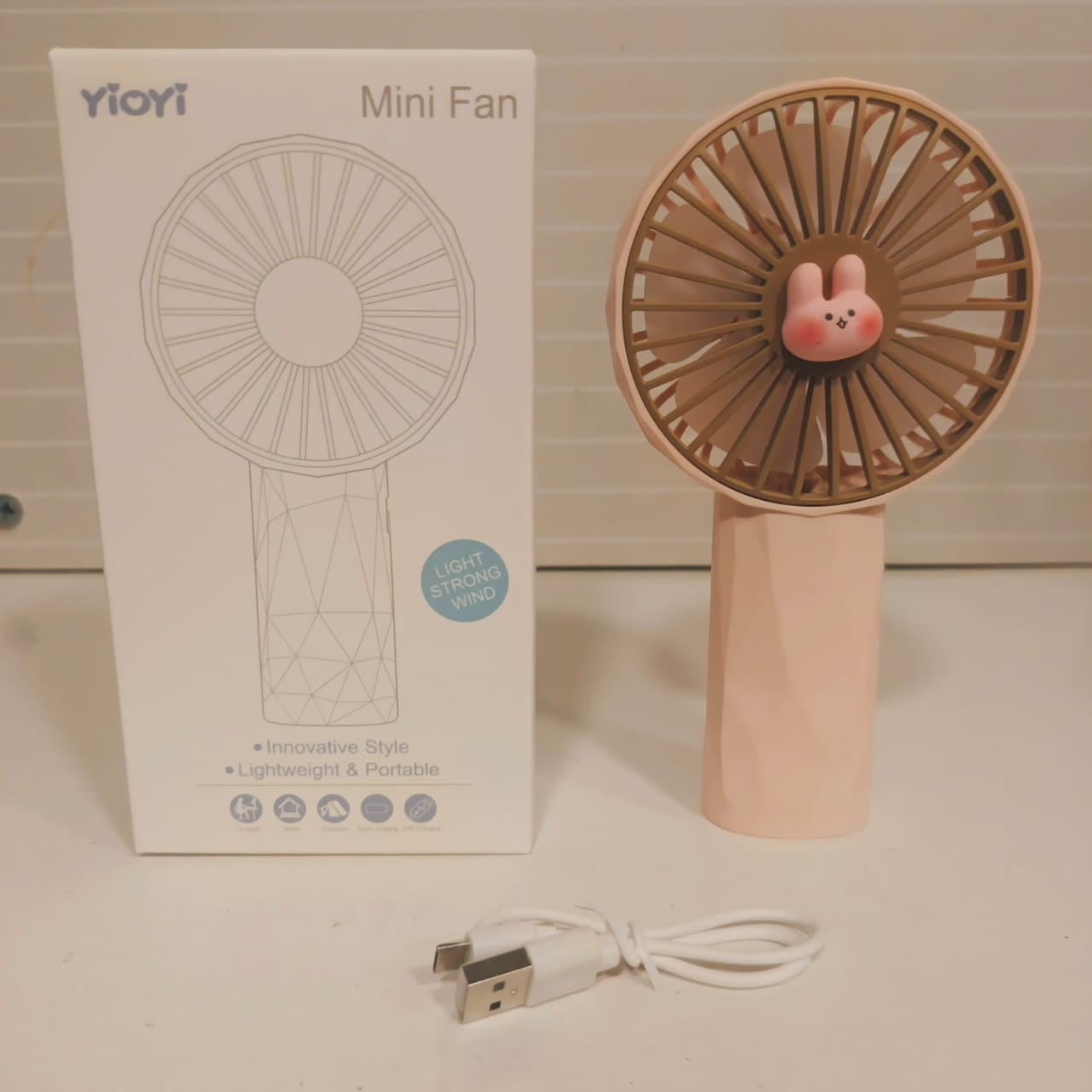 Hand Held Fan Elephaant and Bear Style 22150