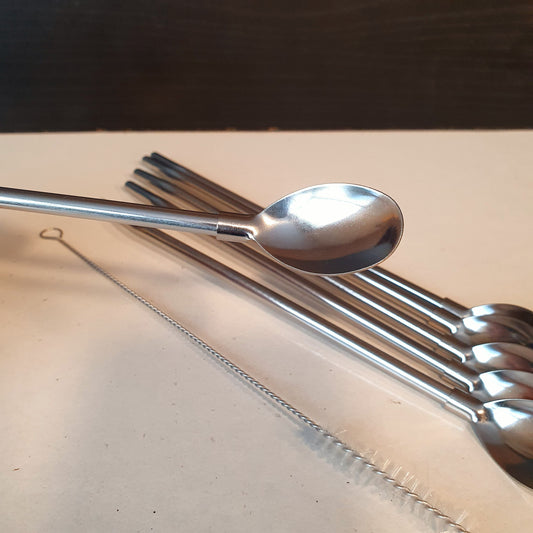 Silver Stainless Steel Feeding Spoons Set  31400