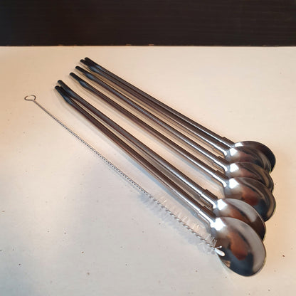 Silver Stainless Steel Feeding Spoons Set  31400