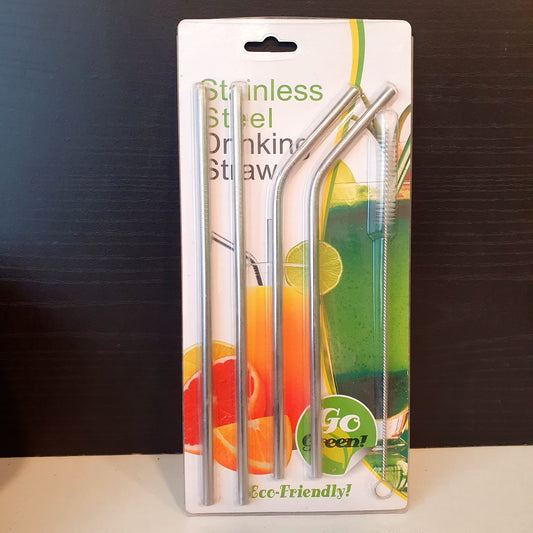 Stainless Steel Drinking Straw Set 22950