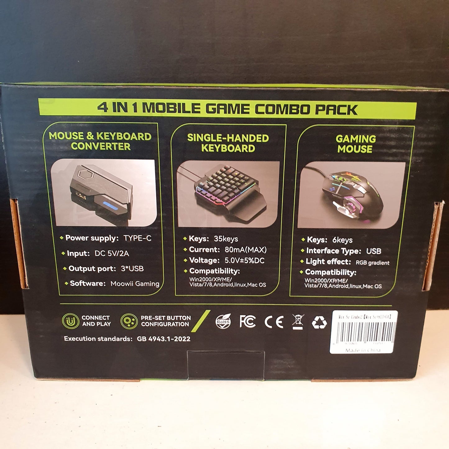 4 in 1 Game Combo pack 22010