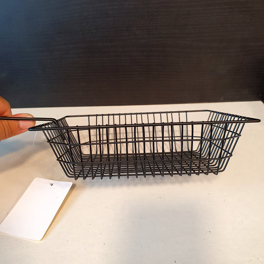 Black Serving Basket 32180