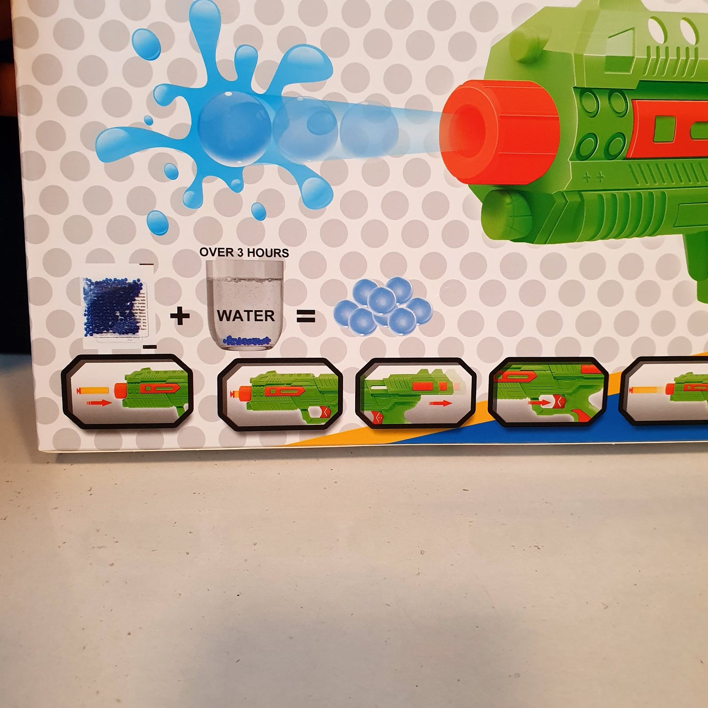 Soft Water Bomb Bottle Gun 22450