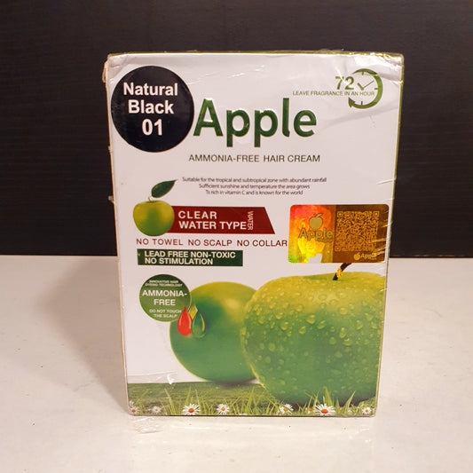 Apple Natural Black Ammonia Free Hair Color 21300