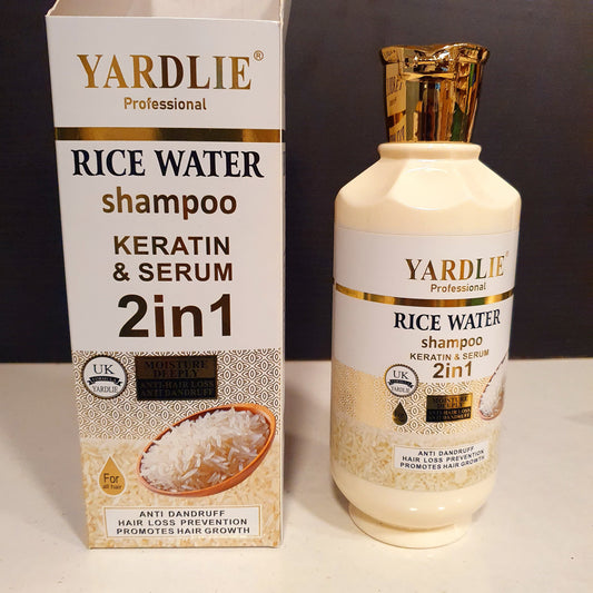 Yardlie Rice Water Shampoo Keratin & Serum 2 in 1 21600