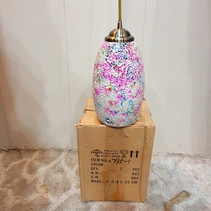 Mosaic Hand Made Hanging Lamp Chandelier #5
