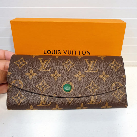 LV Brown Ladies Clutch Wallet