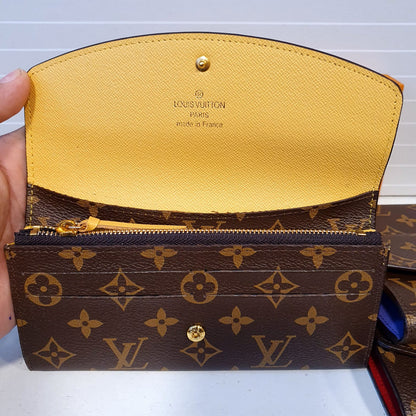 LV Brown Ladies Clutch Wallet