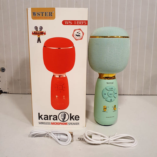 Karaoke Wireless Microphone Speaker Voice changer 51130