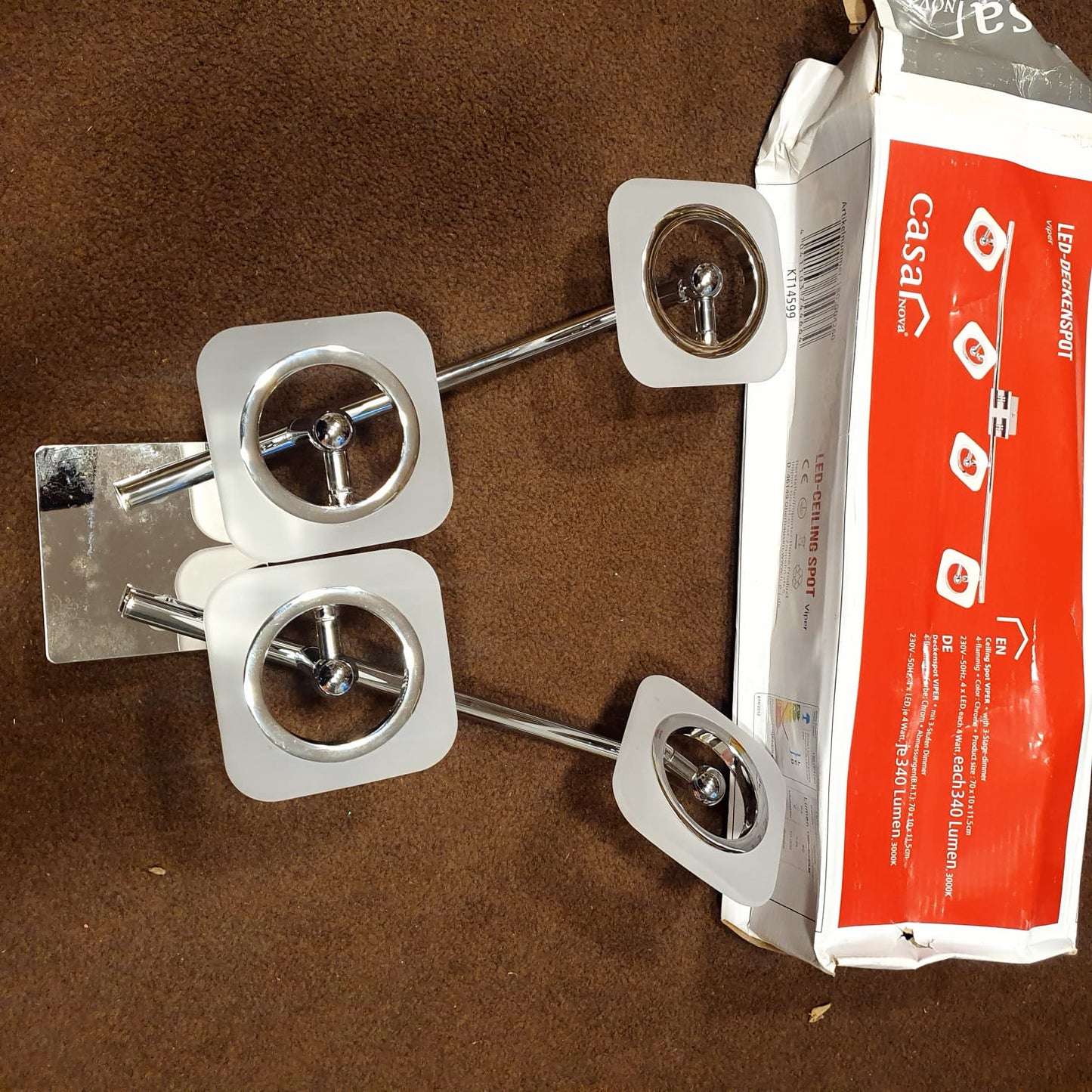 LED Deckenspot Viper Casa Nova Light 301070