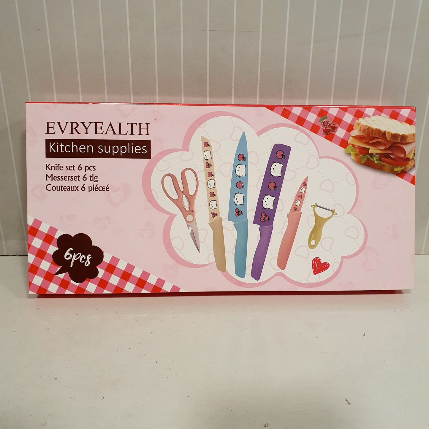 Evryealth Kitchen Supplies 6 pcs set 33743