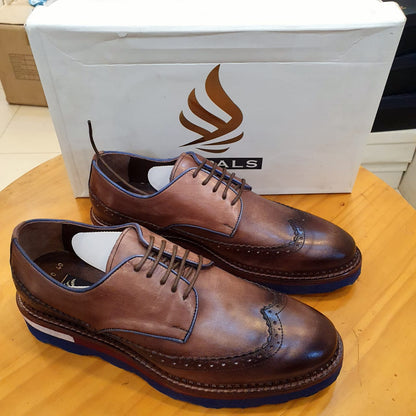 Sepals Leather Medicated Orthopedic Shoes Turkish ART004