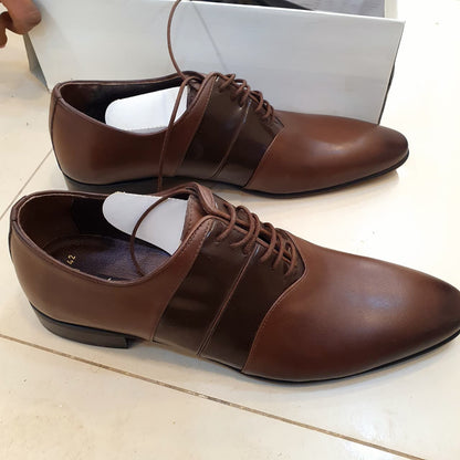 Sepals Brown Classic Shoes Turkish Hand Made ART005